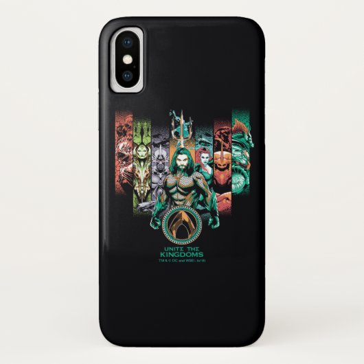 アクアマン | "王国の統一"アトランティスの民グラフィック Case-Mate iPhoneケース (裏面)
