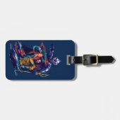 アクアマン|王様オーム対メラ&アクアマン ラゲッジタグ (正面横)