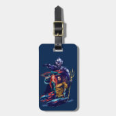 アクアマン|王様オーム対メラ&アクアマン ラゲッジタグ (正面縦)