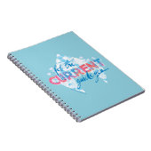 アクアマン | "現在のガイドに合わせる"ロゴグラフィック ノートブック (右側)