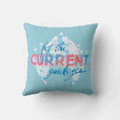 アクアマン | "現在のガイドを表示"ロゴのグラフィック クッション (裏面)