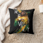 アクアマン | Aquaman "Revolt"屈折グラフィック クッション (ブランケット)