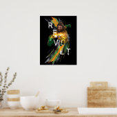 アクアマン | Aquaman "Revolt"屈折グラフィック ポスター (キッチン)