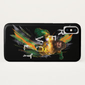 アクアマン | Aquaman "Revolt"屈折グラフィック Case-Mate iPhoneケース (裏面(横))