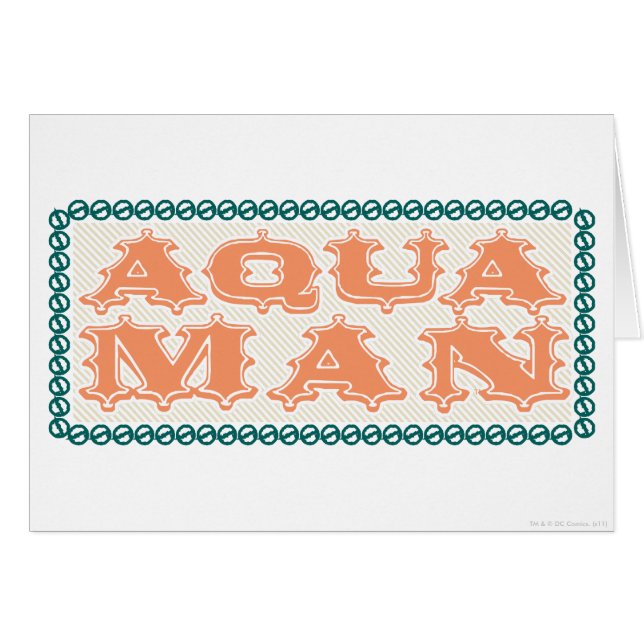 アクアマン It's Showtime! レター (正面横)