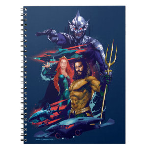 アクアマン King Orm対Mera & Aquaman ノートブック