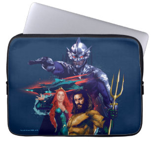 アクアマン King Orm対Mera & Aquaman ラップトップスリーブ