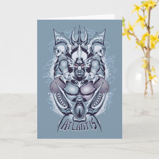 アクアマン | King Orm of Atlantis Graphic カード (黄色い花)