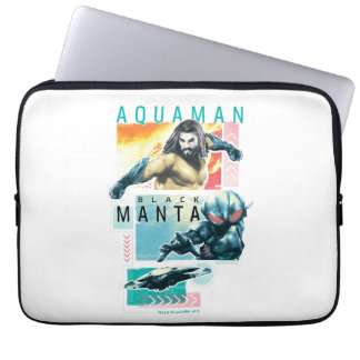 アクアマン | Modernist Aquaman & Black Manta Graphic ラップトップスリーブ