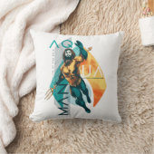 アクアマン | Modernist Aquaman Collage クッション (ブランケット)