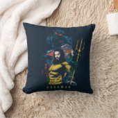 アクアマン | Orin、Mera、およびBlack Mantaのグラフィック クッション (ブランケット)