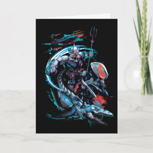 アクアマン Orm、Black Manta、Tylosaur、Ships カード