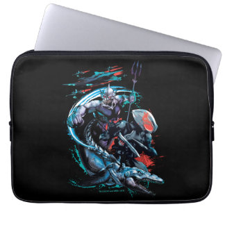 アクアマン | Orm、Black Manta、Tylosaur、Ships ラップトップスリーブ