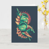 アクアマン | Xebel King Nereusの図 カード (黄色い花)