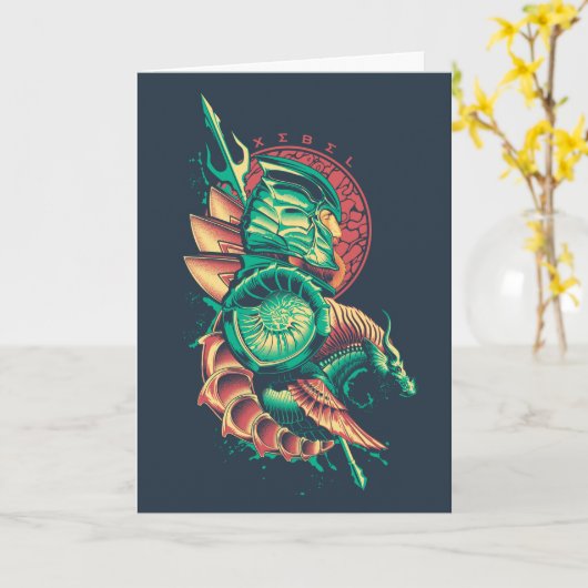 アクアマン | Xebel King Nereusの図 カード (黄色い花)