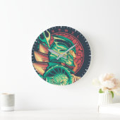 アクアマン Xebel King Nereus Graphic ラージ壁時計 (ホーム)