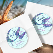 アクアマーメイドお願い ラウンドシール