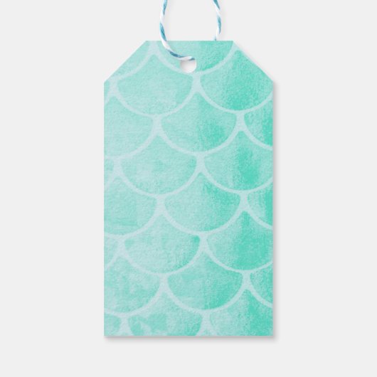 アクアマーメイドはかりで測 |カスタム文字 ギフトタグ (裏面)