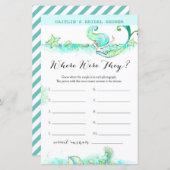 アクアマーメイドブライダルシャワーゲーム (正面/裏面)