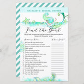 アクアマーメイドブライダルシャワーゲーム (正面/裏面)