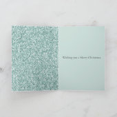 アクアミかわいらしントグリッジグリッターストライプ金ゴールドピース カード (内部)