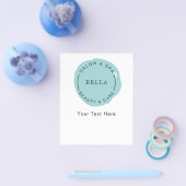 アクアミニマルサロンモダンスパクーポンフライヤー チラシ (シングル)