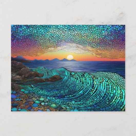 アクアミラーゲシースケープ ポストカード (正面)