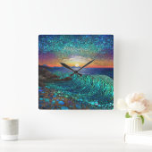 アクアミラージュ スクエア壁時計 (ホーム)