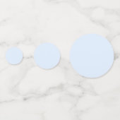 アクアミント記念日テーブル コンフェッティ (正面)