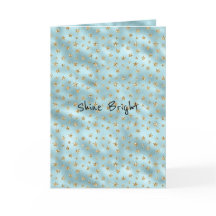 アクアミント金ゴールドグリッタースターズ