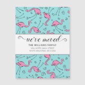 アクアムービングアナウンスの熱帯ピンクのフラミンゴ (正面)