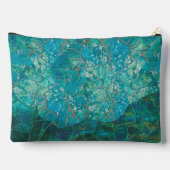 アクアモザイクLgジッパー_バッグウミガメの不純さ アクセサリーポーチ (裏面)