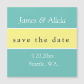 アクアモダンとイエローカードの日付を保存 (正面)