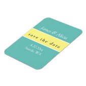 アクアモダンとイエローザデーを保存 マグネット (左側)