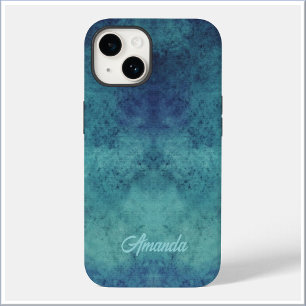 アクアモダンとパープル抽象芸術 Case-Mate iPhone 14ケース