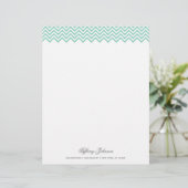 アクアモダンシボ縁どロン レターヘッド (スタンド正面)