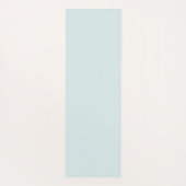 アクアモダンブルーモノグラムスクリプト ヨガマット (裏面)