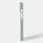 アクアモダンモノグミニマルラムイニシャル Case-Mate iPhoneケース (裏面 / 左)