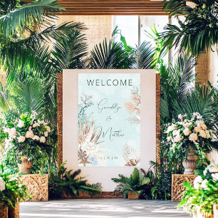 アクアモダン海&シェル結婚ズ ポスター