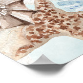 アクアモダン海&シェル結婚ズ ポスター (角)