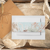 アクアモダン海&シェル結婚ズ 招待状ベリーバンド