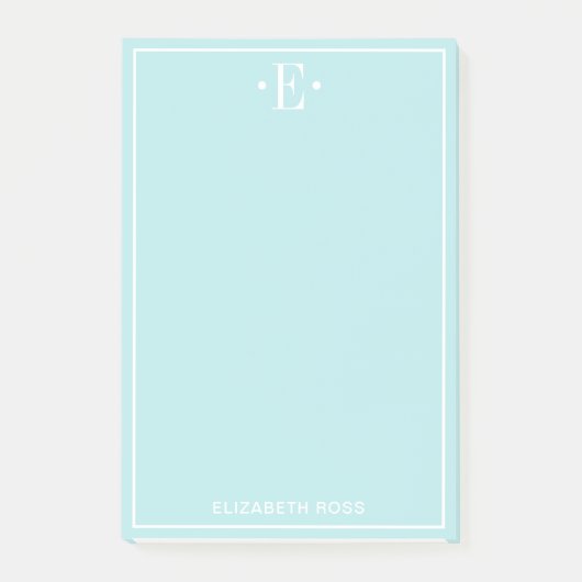 アクアモノグラムの ポストイット (正面)