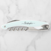 アクアモノグラムビールワインコルクスクリュボトルオープナー ソムリエナイフ (裏面)