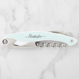 アクアモノグラムビールワインコルクスクリュボトルオープナー ソムリエナイフ