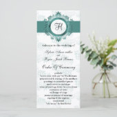 アクアモノグラム結婚式 プログラム (スタンド正面)