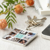 アクアモノグラム8フォトコラージュ キーホルダー (側面)