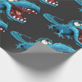 アクアモンスタランニングーベビーボディスーツ ラッピングペーパー (角)