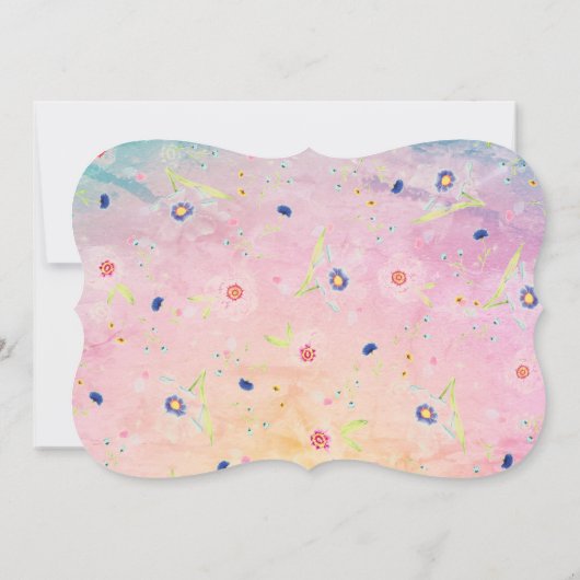 アクアリアス誕生日(1月20日~2月18日) 招待状 (裏面)