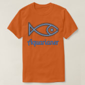 アクアリア Tシャツ (デザイン正面)