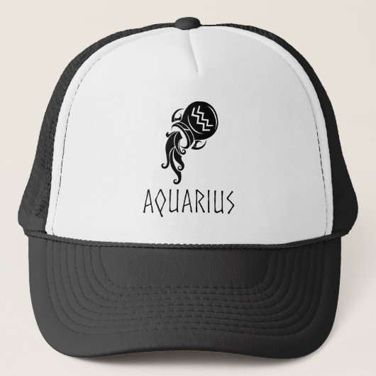 アクアリウスウォーター〔占星術の〕十二宮図占星術&占星術のA キャップ (正面)